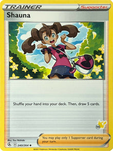 Shauna - 240/264 (#59 Pikachu Stamped) (240/264) (BA22)