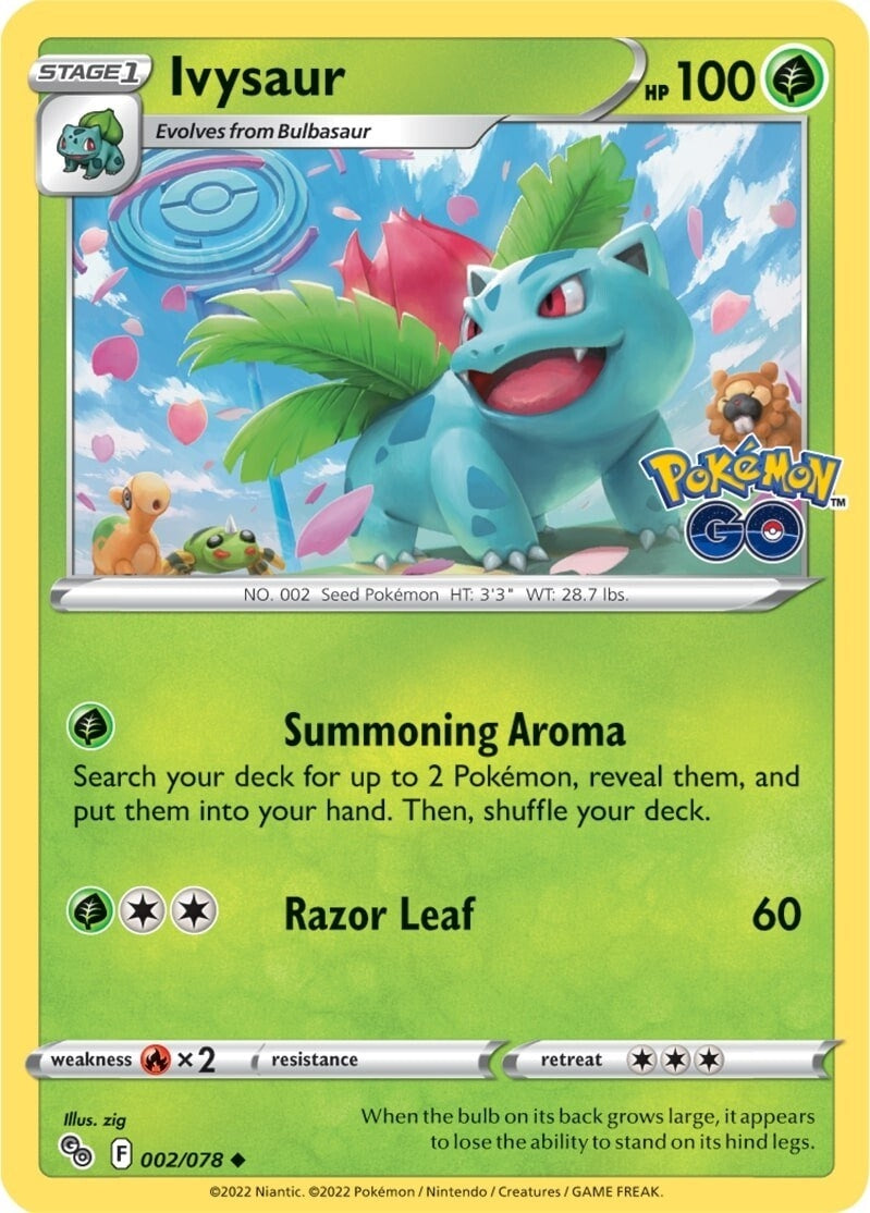 Ivysaur (002/078) (PGO)