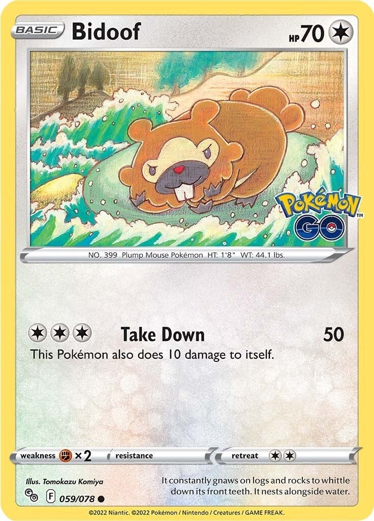 Bidoof (059/078) (PGO)