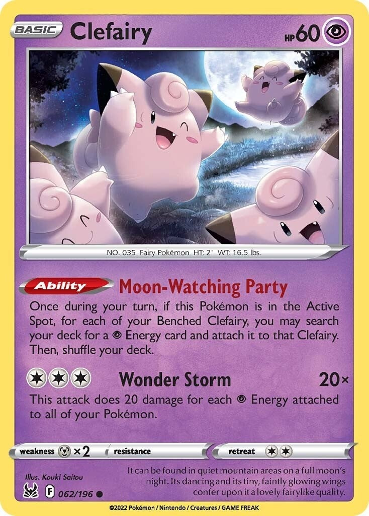 Clefairy (062/196) (SWSH11)