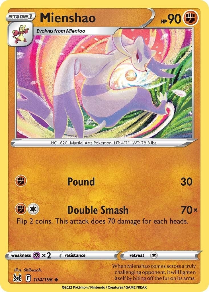Mienshao (104/196) (SWSH11)