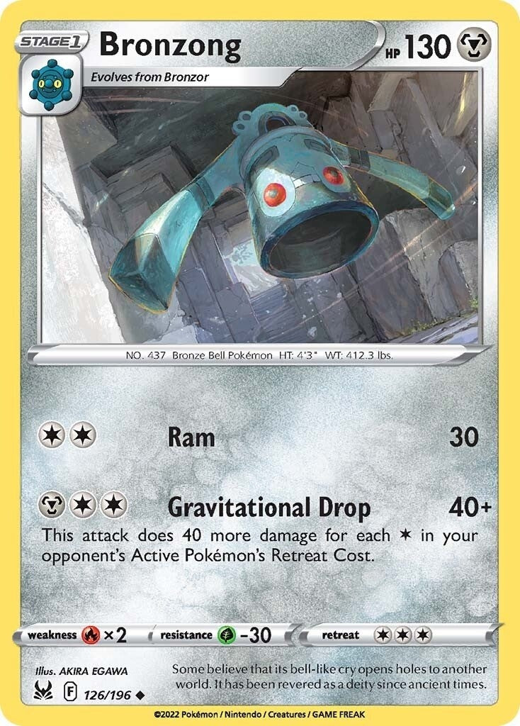 Bronzong (126/196) (SWSH11)