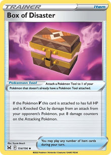 Box of Disaster (154/196) (SWSH11)