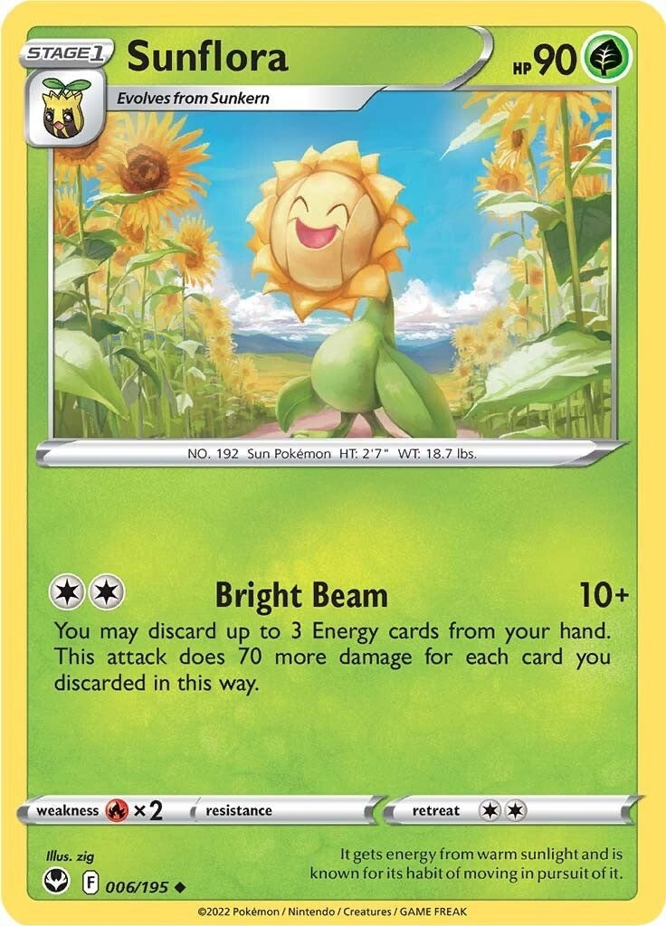 Sunflora (006/195) (SWSH12)
