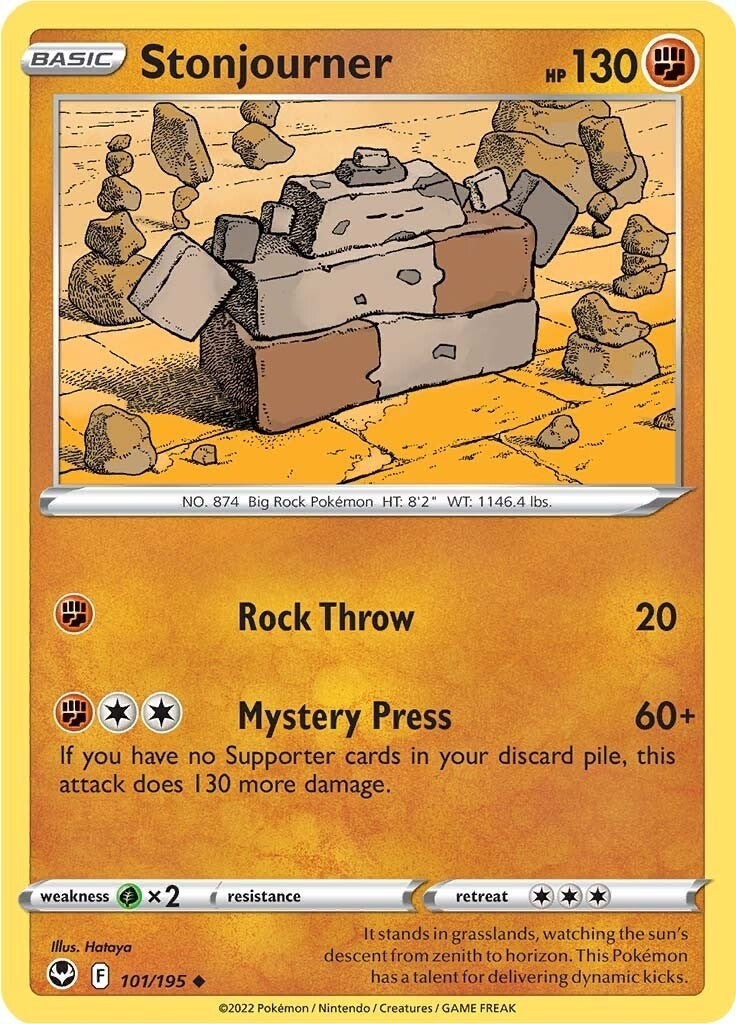 Stonjourner (101/195) (SWSH12)