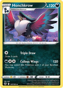 Honchkrow (107/195) (SWSH12)