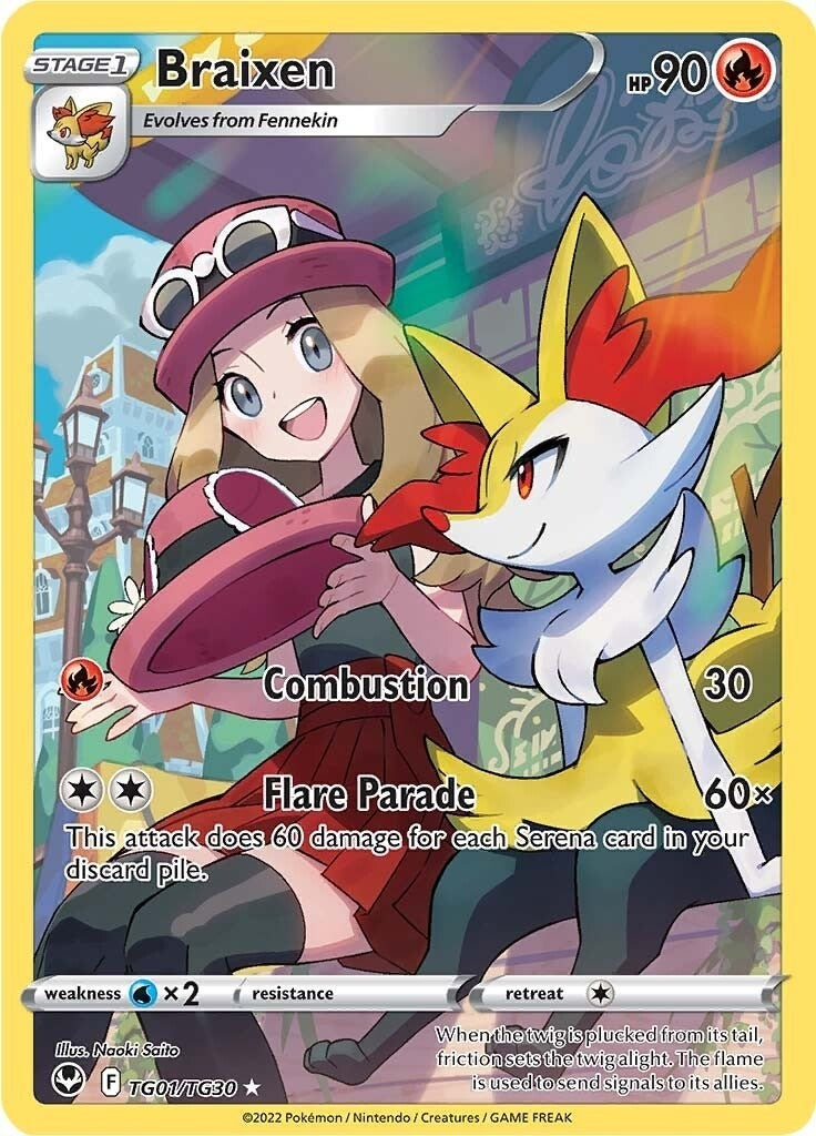 Braixen (TG01/TG30) (SWSH12: TG)