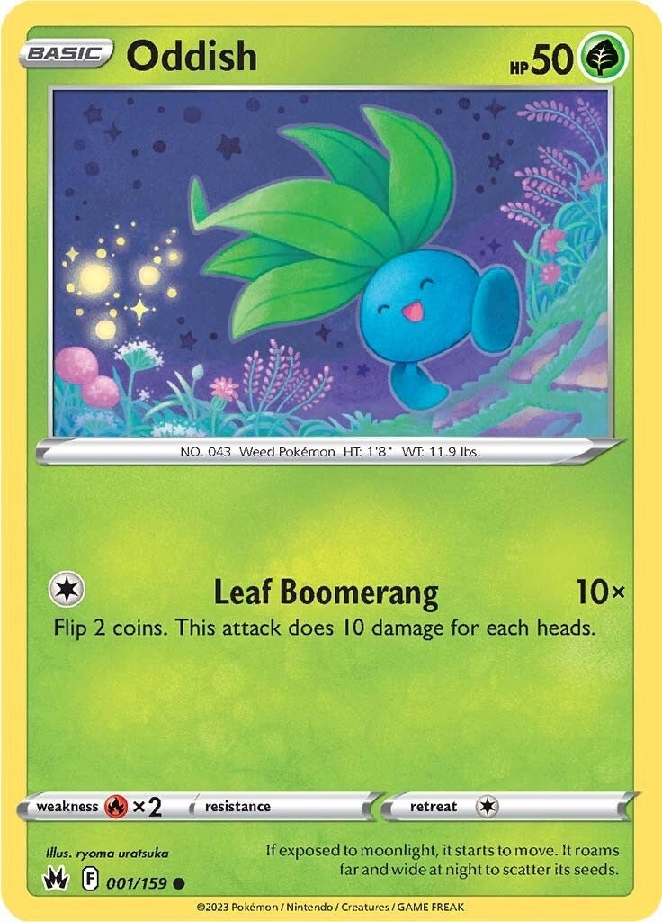 Oddish (001/159) (CRZ)
