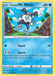Galarian Mr. Mime (030/159) (CRZ)