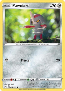 Pawniard (92) (092/159) (CRZ)