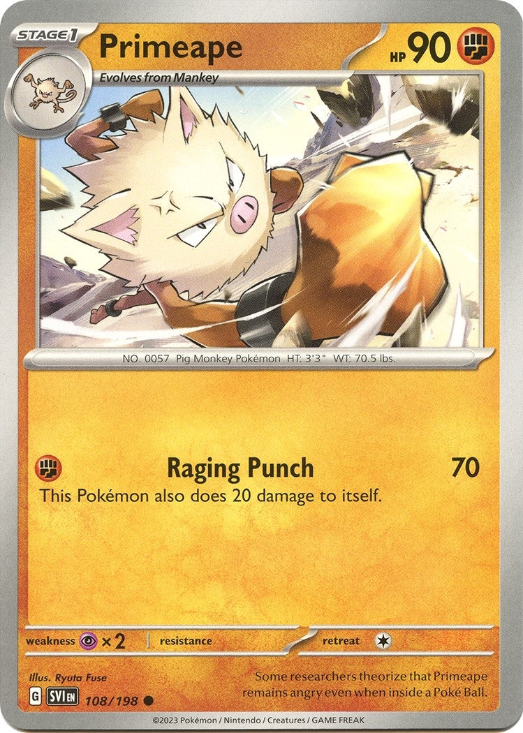 Primeape (108/198) (SVI)