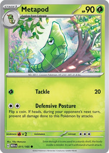 Metapod (011/165) (MEW)