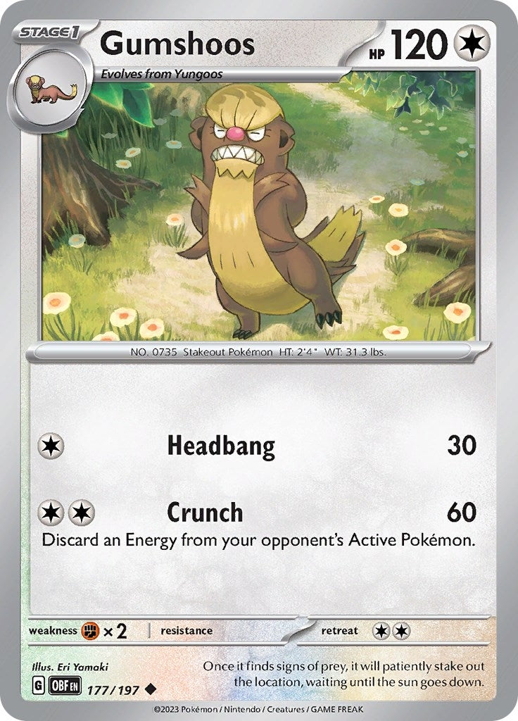 Gumshoos (177/197) (OBF)
