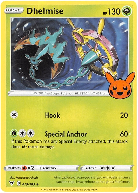 Dhelmise (019/185) (TTBB23)