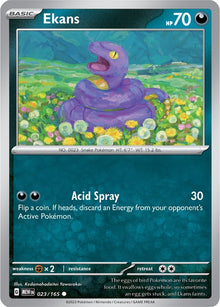 Ekans (023/165) (MEW)
