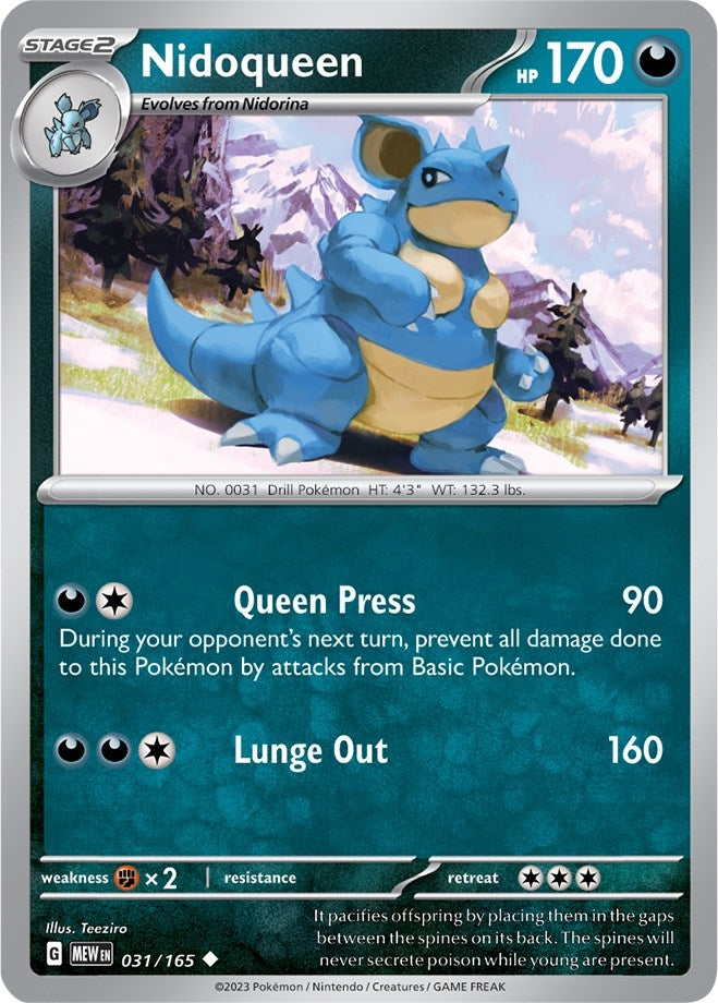 Nidoqueen (031/165) (MEW)