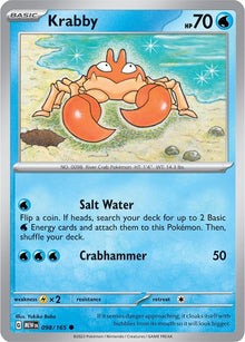 Krabby (098/165) (MEW)