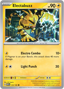 Electabuzz (125/165) (MEW)