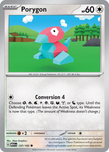 Porygon (137/165) (MEW)
