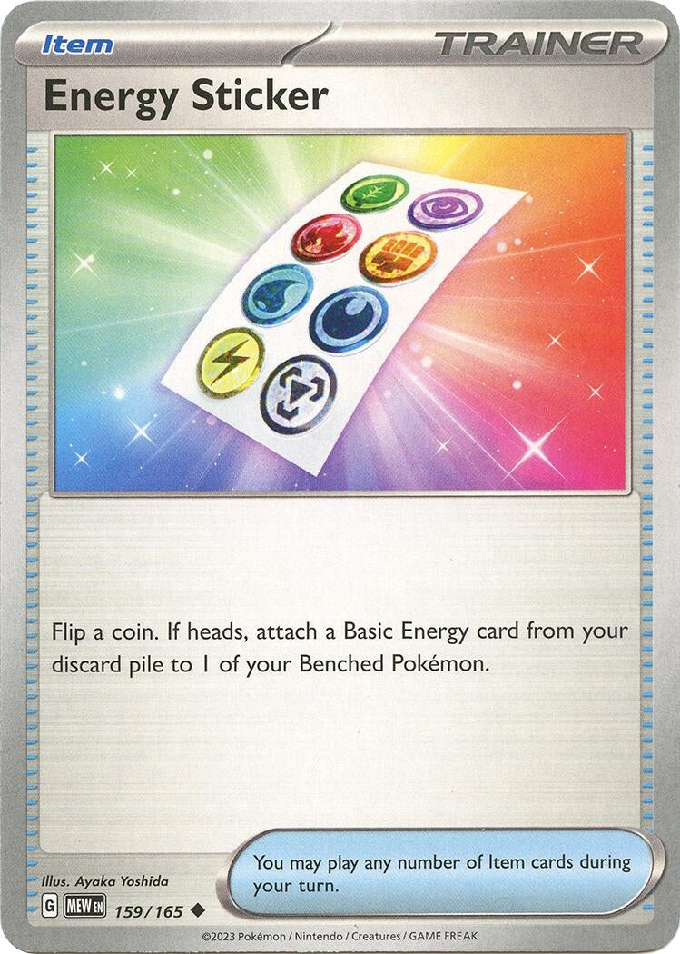 Energy Sticker (159/165) (MEW)