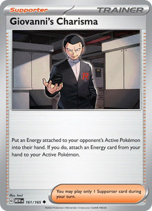 Giovanni's Charisma (161/165) (MEW)