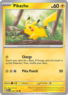 Pikachu (025/165) (MEW)