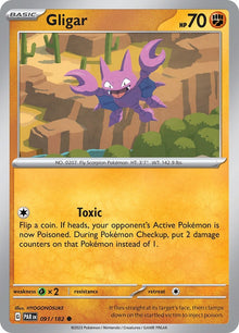 Gligar (091/182) (PAR)