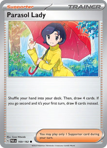 Parasol Lady (169/182) (PAR)