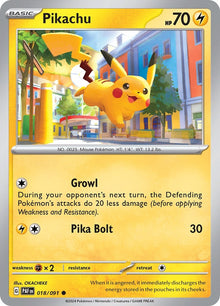 Pikachu (018/091) (PAF)
