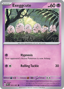 Exeggcute (023/091) (PAF)