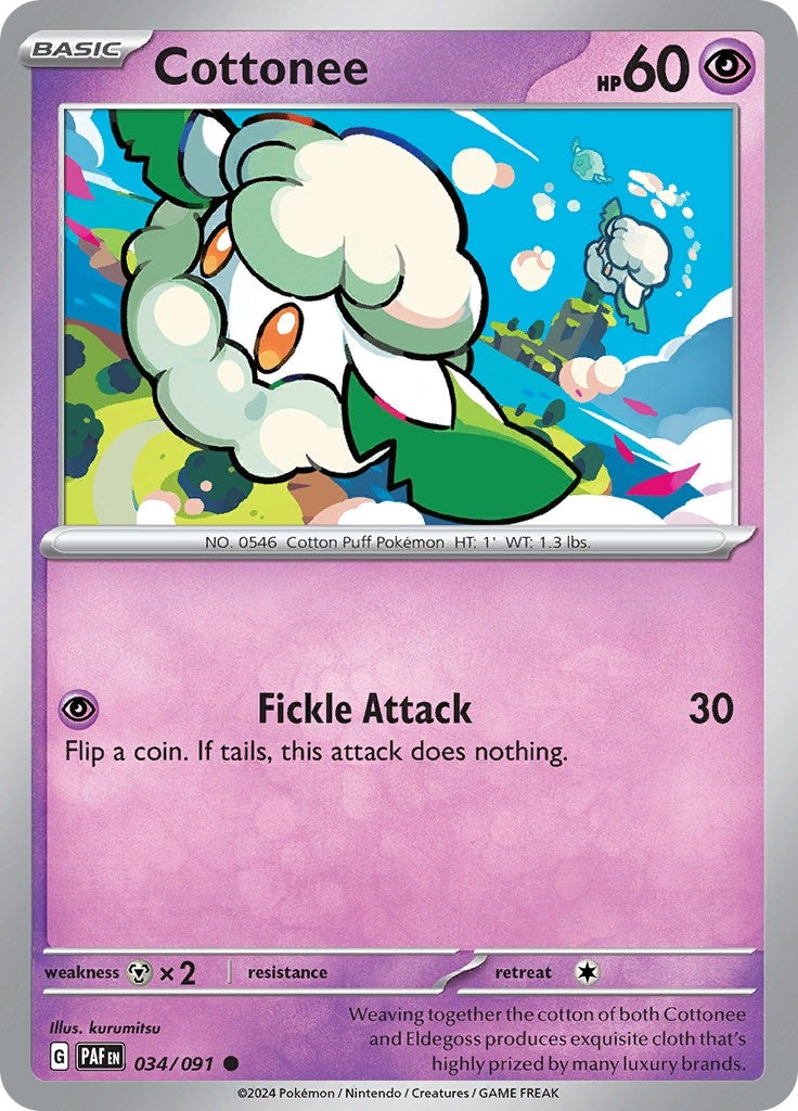 Cottonee (034/091) (PAF)