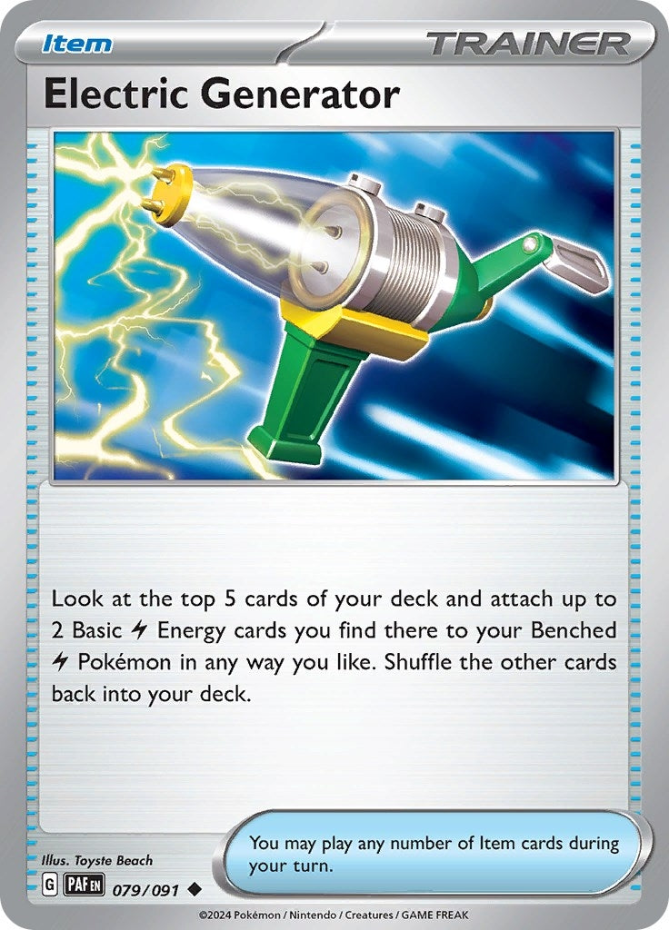 Electric Generator (079/091) (PAF)