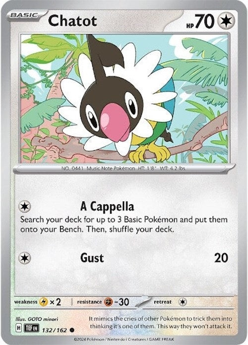 Chatot (132/162) (TEF)