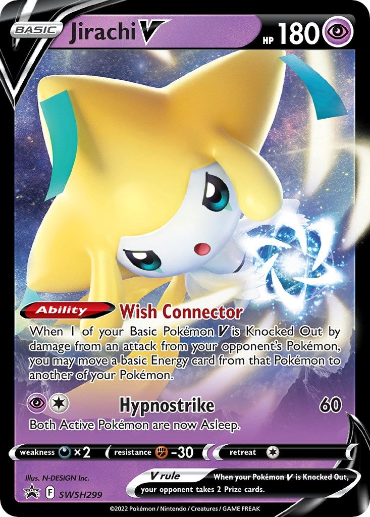 Jirachi V - 299 (SWSH299) (SWSD)