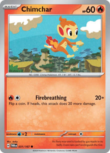 Chimchar (031/167) (TWM)