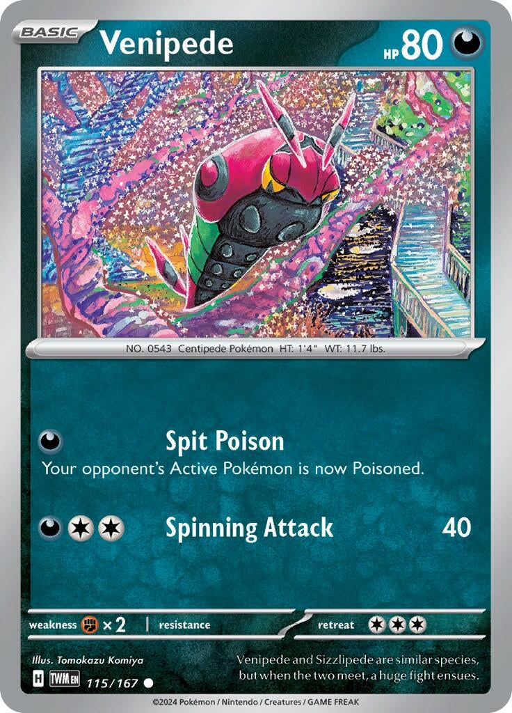 Venipede (115/167) (TWM)