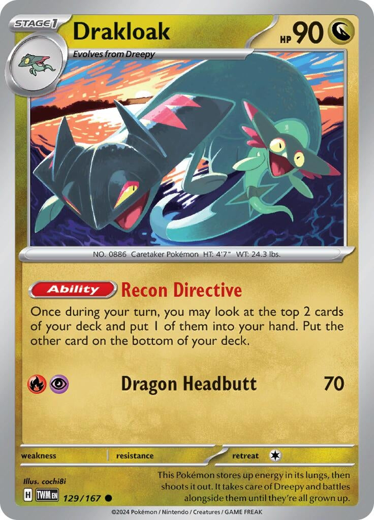 Drakloak (129/167) (TWM)