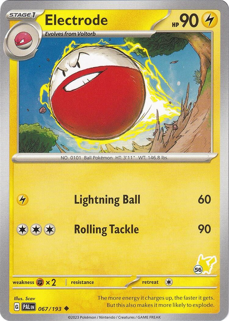 Electrode - Pikachu 56 (067/193) (BA24)