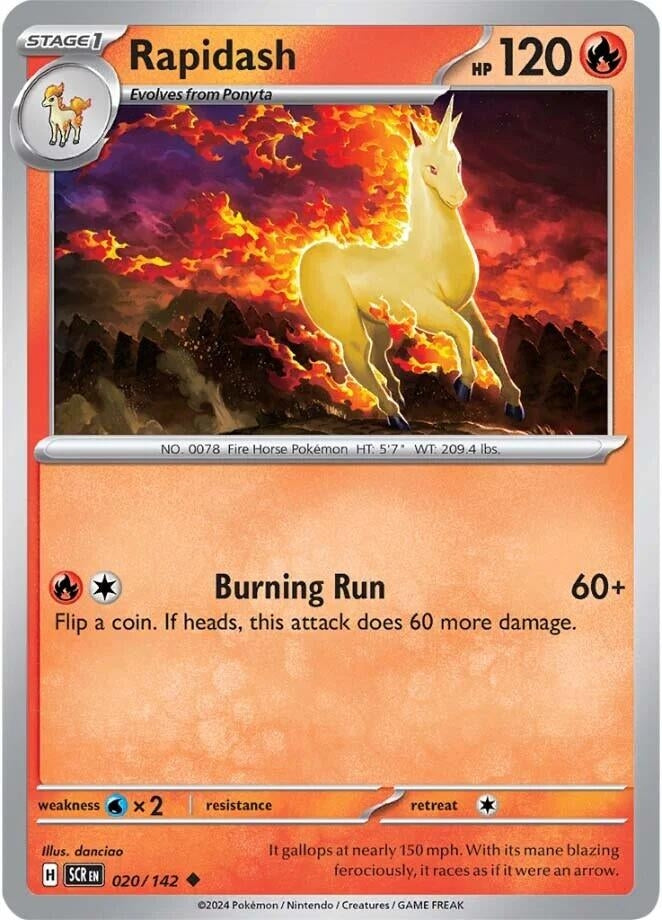 Rapidash (020/142) (SCR)