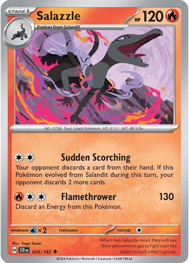 Salazzle (024/142) (SCR)