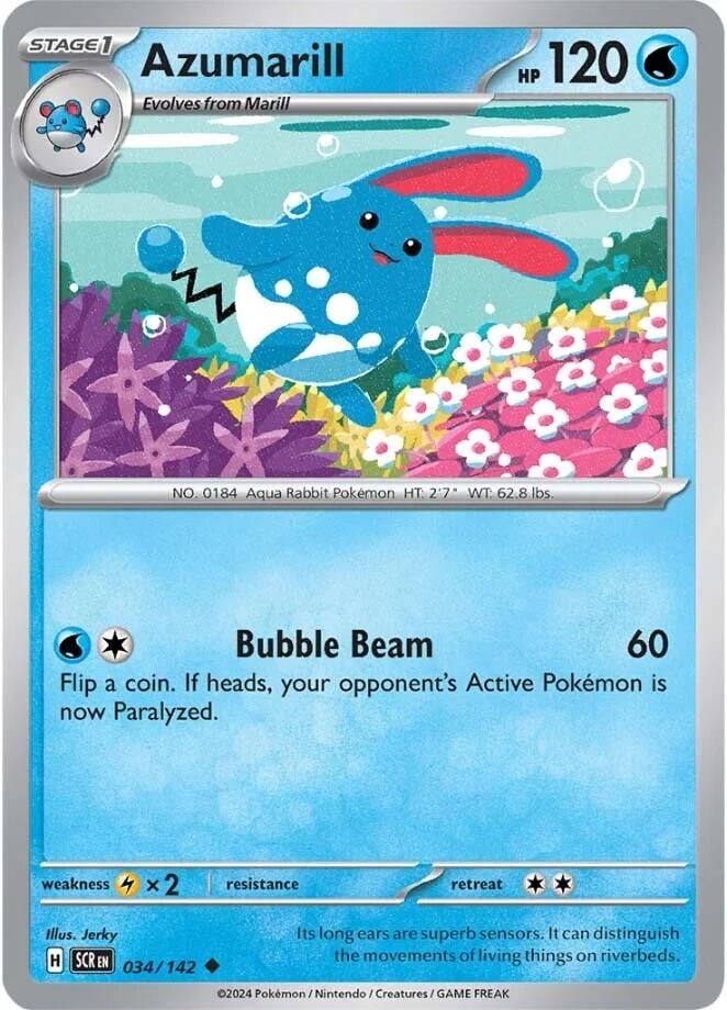 Azumarill (034/142) (SCR)