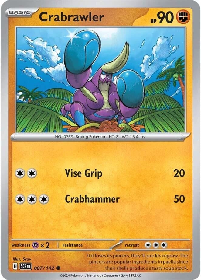 Crabrawler (087/142) (SCR)