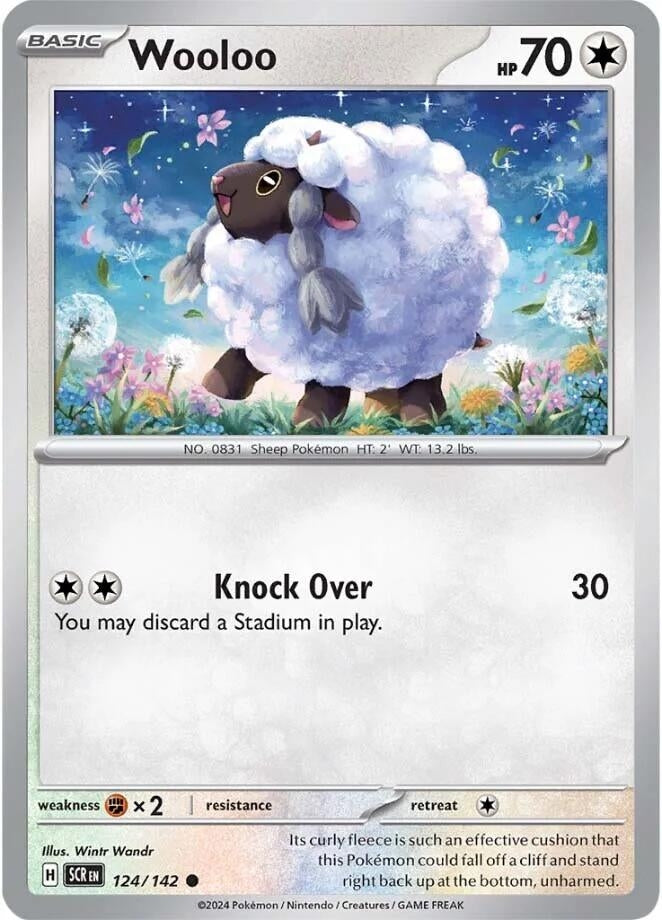 Wooloo (124/142) (SCR)