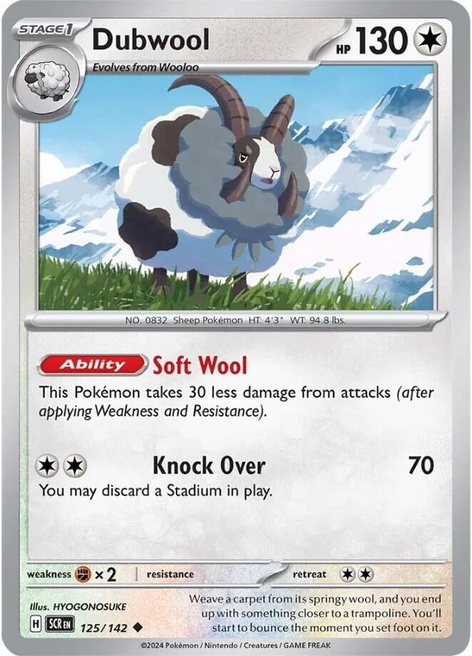 Dubwool (125/142) (SCR)