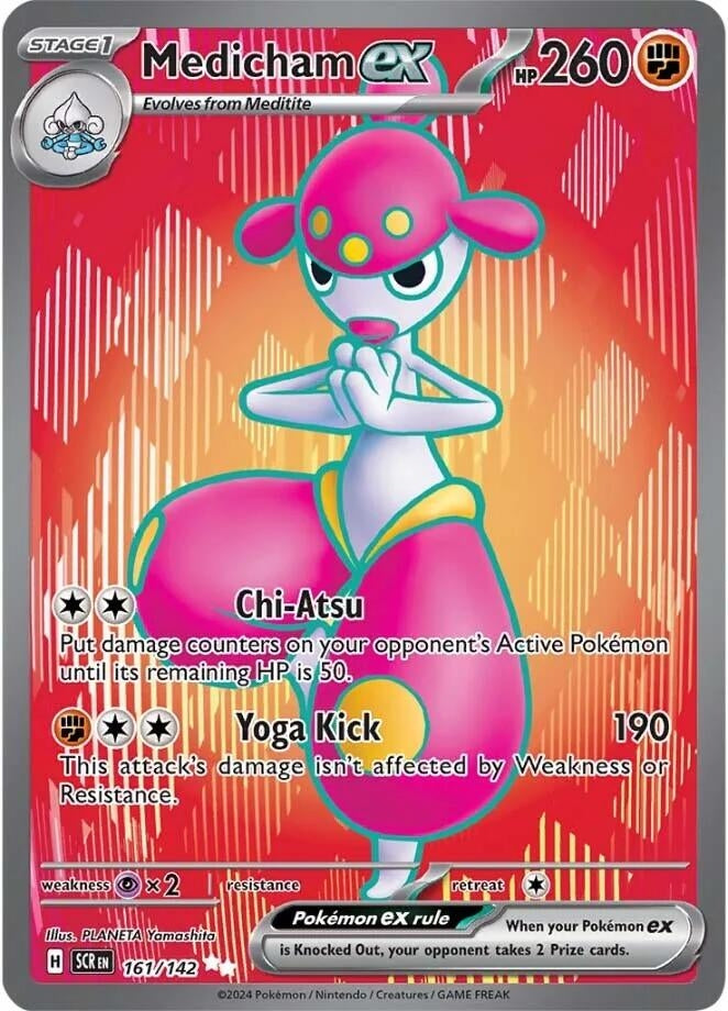Medicham ex (161/142) (SCR)