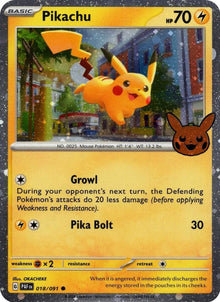 Pikachu - 018/091 (Cosmos Holo) (018/091) (TTBB24)
