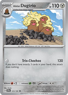 Alolan Dugtrio (123/191) (SSP)