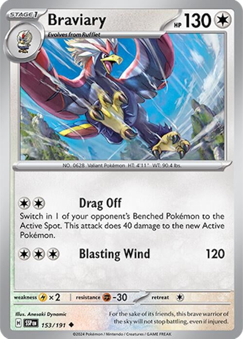 Braviary (153/191) (SSP)