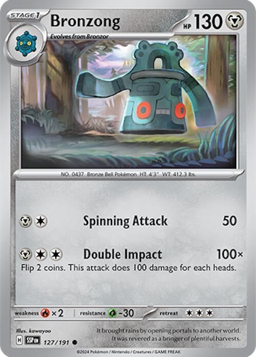 Bronzong (127/191) (SSP)