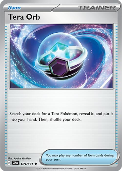 Tera Orb (189/191) (SSP)